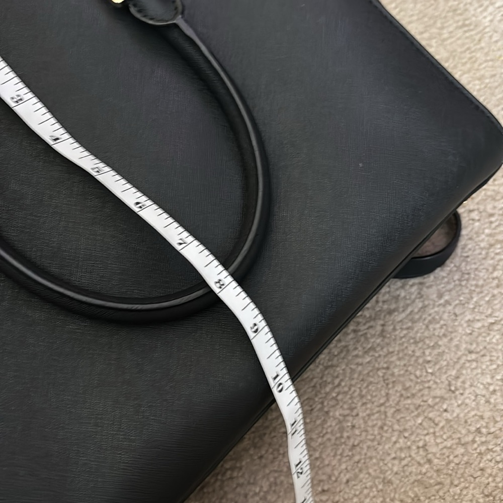 Michael Kors Black and Gold Satchel Bag - Picture 7 of 14